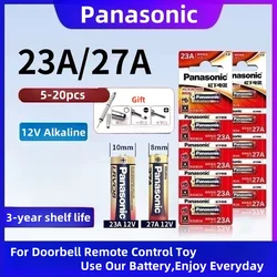 Panasonic Batería Alcalina 23A 12V para Pesca Deportiva