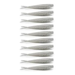 Señuelo shad de silicona blanda para lubina y otros depredadores