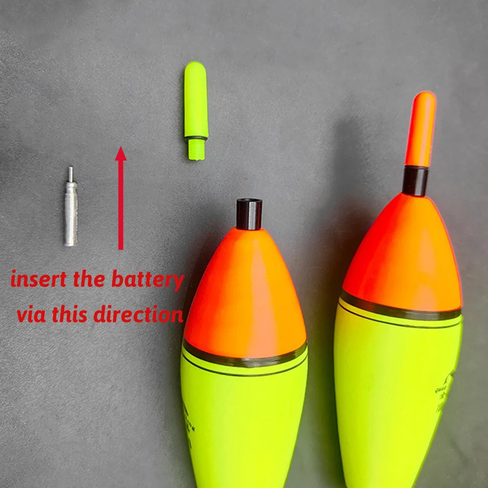 Luz flotante de pesca 5g 20g 100g flotabilidad EVA cargador USB CR425 lámpara de batería Sensor de aparejos Flash engranaje noche LED boya Vertical - imagen 4