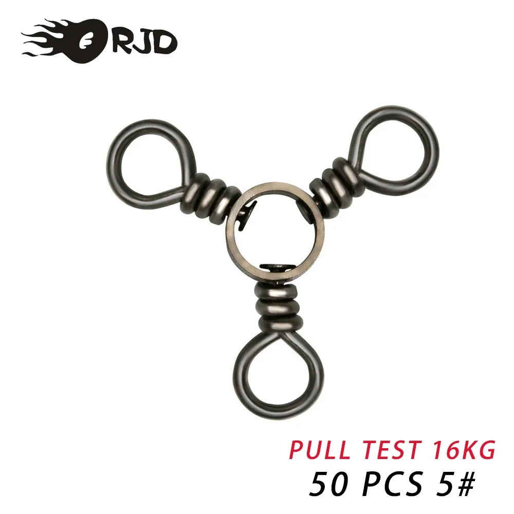 30 unids/bolsa pesca giratoria rodamiento sólido níquel negro conector de 3 vías aparejos terminales múltiples especificaciones divisor al aire libre - imagen 4