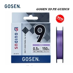 Línea PE Gosen X9 – Trenzado 9 hilos original Japón