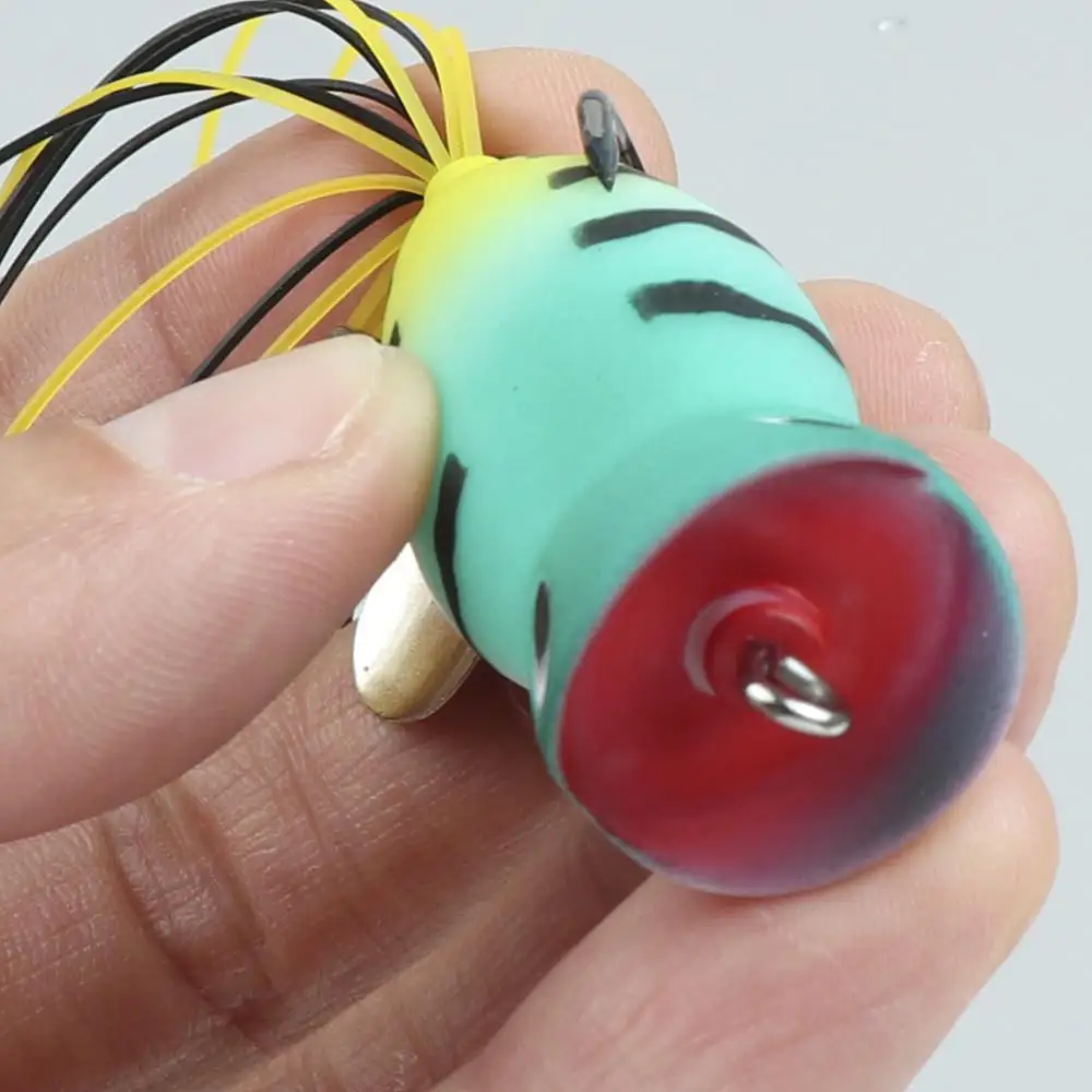 Señuelo de rana de pesca 5,5 cm/8,7g Popper Topwater Bass Fishing Rana señuelo cebo - imagen 4