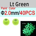 2.0mm Lt Green 40pcs