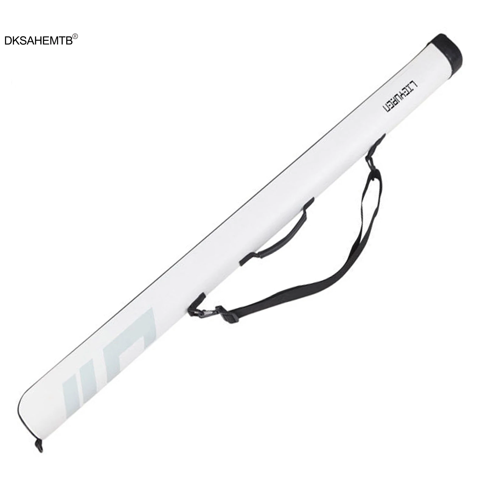 Bolsa de pesca portátil de carcasa dura de 1,25 m, bolsa de almacenamiento para caña de pescar con cremallera bidireccional, adecuada para cañas de pescar en balsas marinas - imagen 2