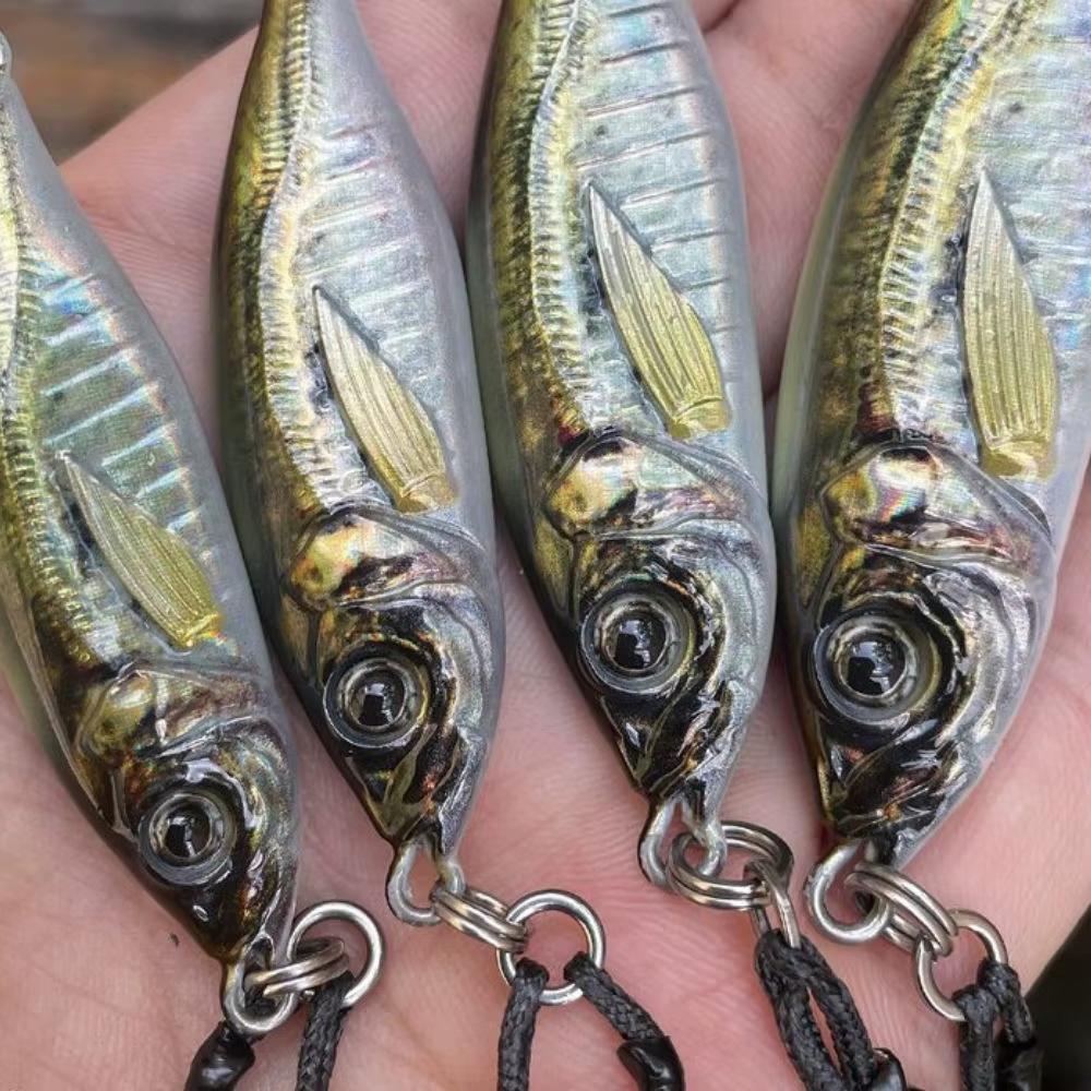 Señuelos Jigging Metal Obsession J93 – Forma S, hundimiento lento - imagen 3