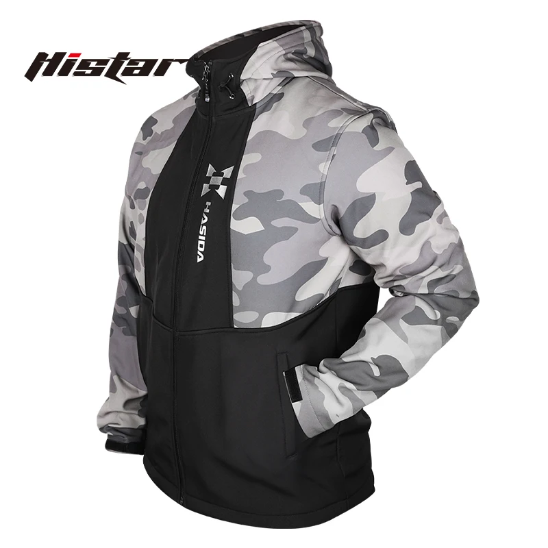 Chaqueta impermeable pesca Histar – Anti-UV con cremallera - imagen 3