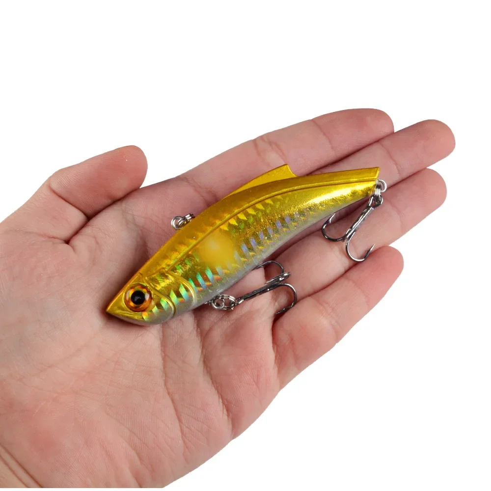 Señuelo de pesca resistente de 9cm/26g, cebos VIB, gancho de mimbre, vibración de hundimiento, cebo de pesca, lápices 3D, equipo de pesca, 1 unidad - imagen 2