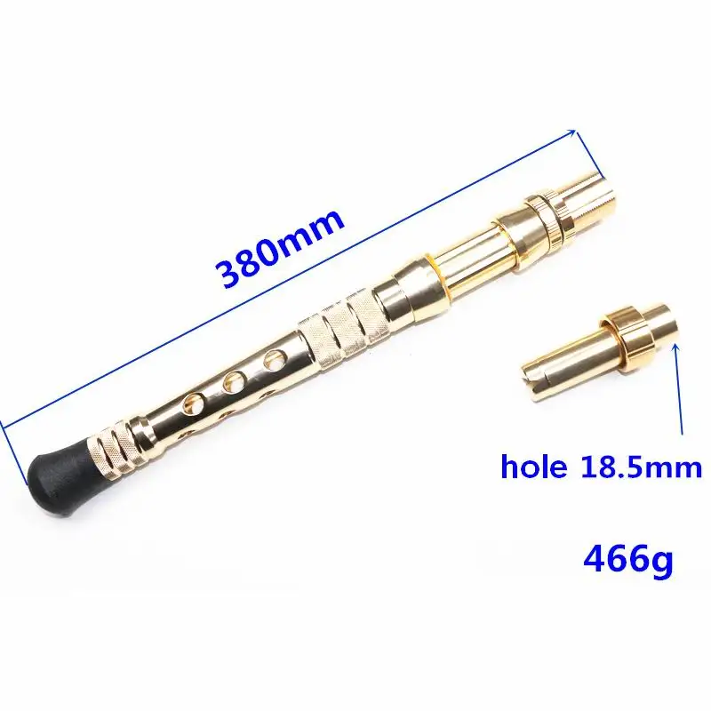 Caña de pescar de curricán de aguas profundas TD315, mango de Metal de 14mm, 15mm, 16mm, 17mm, 18,5mm, 21mm, aleación de aluminio