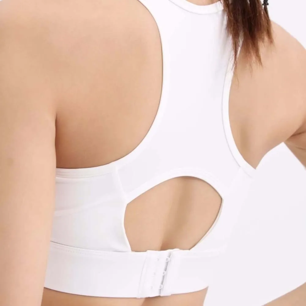 Sujetador deportivo en forma de I de Color sólido, transpirable, cómodo, chaleco cruzado para Fitness, ropa interior de Yoga con diseño antivibración ajustable - imagen 3