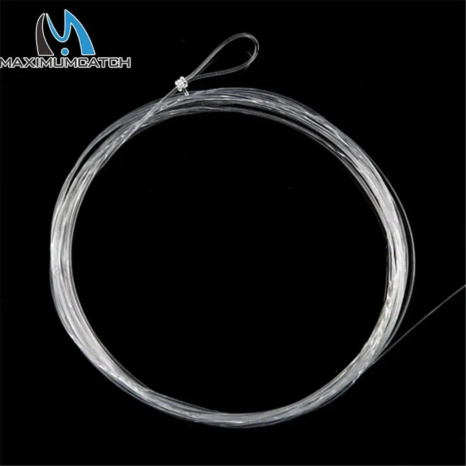 Línea líder pesca con mosca cónica transparente MAXIMUMCATCH - imagen 5
