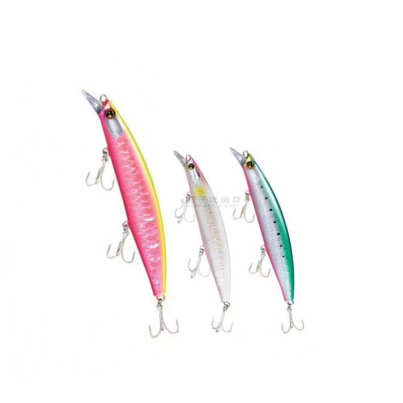 Señuelo Hirame Minnow III 3 para lubina hundimiento 125mm