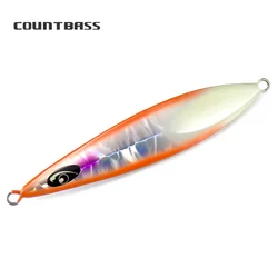 Señuelos de jigging Countbass, plantillas lentas Z, plantillas de caída profunda, señuelos de pesca de metal de agua salada, 200 g 7 oz
