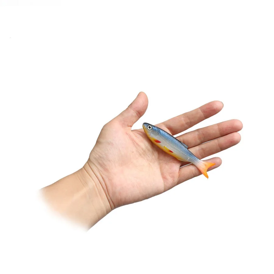 Mar Yolo-señuelo de cola de horquilla, cebo Artificial, 9cm, 9,6g, ojo 3D, biomimético, artículos de pesca - imagen 3