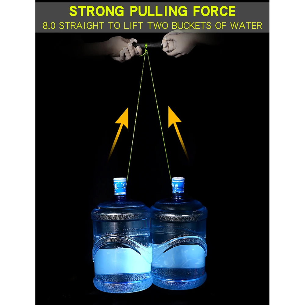 Sedal de pesca de 8 ondas, línea de pesca de PE de fundición larga y suave, multifilamento de 500M, 1000M, 18 lb-78lb - imagen 5