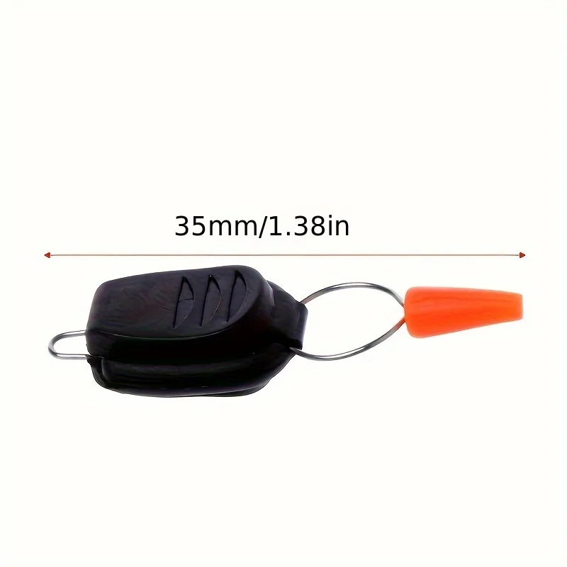 Carrete de pesca Baitcasting actualizado, soporte de sedal, hebilla, tapón, Clip, accesorios para peces, hebilla de parada, ligero para exteriores, 10 Uds. - imagen 3