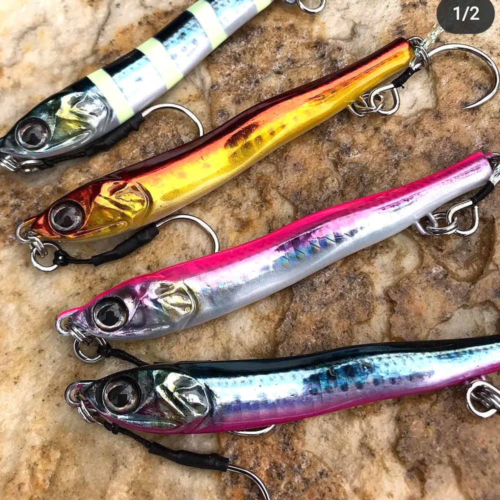 Señivos de pesca coloridos para una captura exitosa