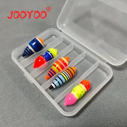 Paquete de 5 Mini flotadores de peces, flotadores de pesca en hielo definitivos, calendario de Navidad perfecto, regalo para cangrejo y panfish