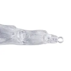 Señuelos Minnow sin pintar – Cuerpos duros transparentes para Jerkbait