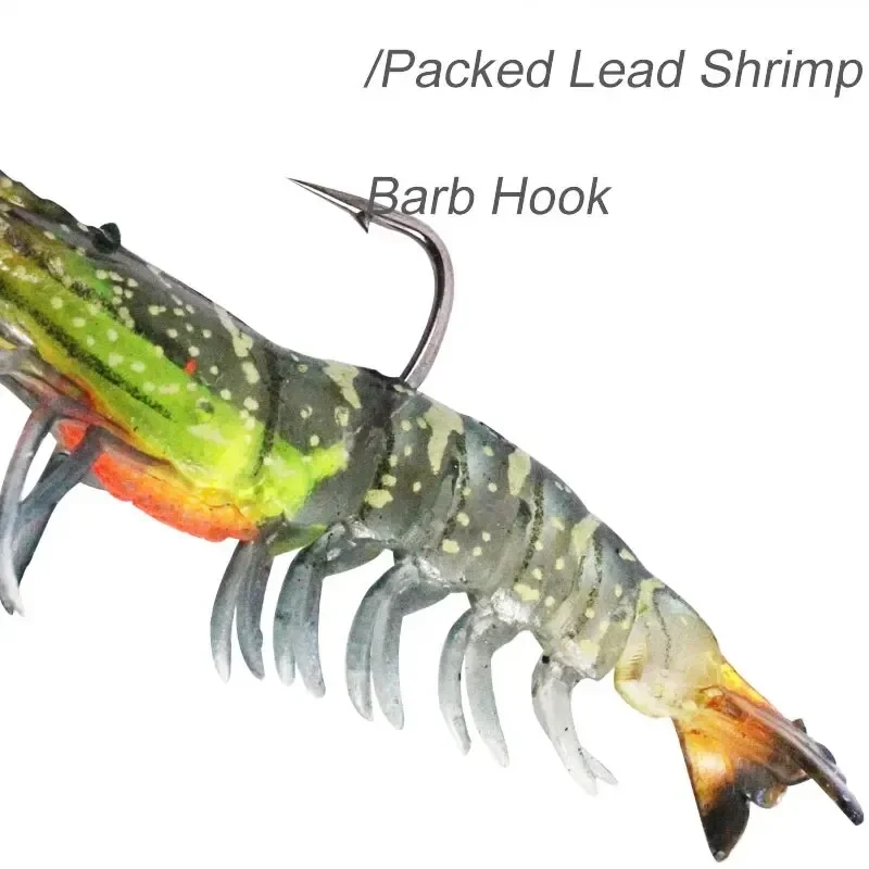 Cebo Artificial suave y luminoso para pesca, aparejo giratorio de 8cm y 8g con anzuelo, señuelo Swimbait Wobbler - imagen 4