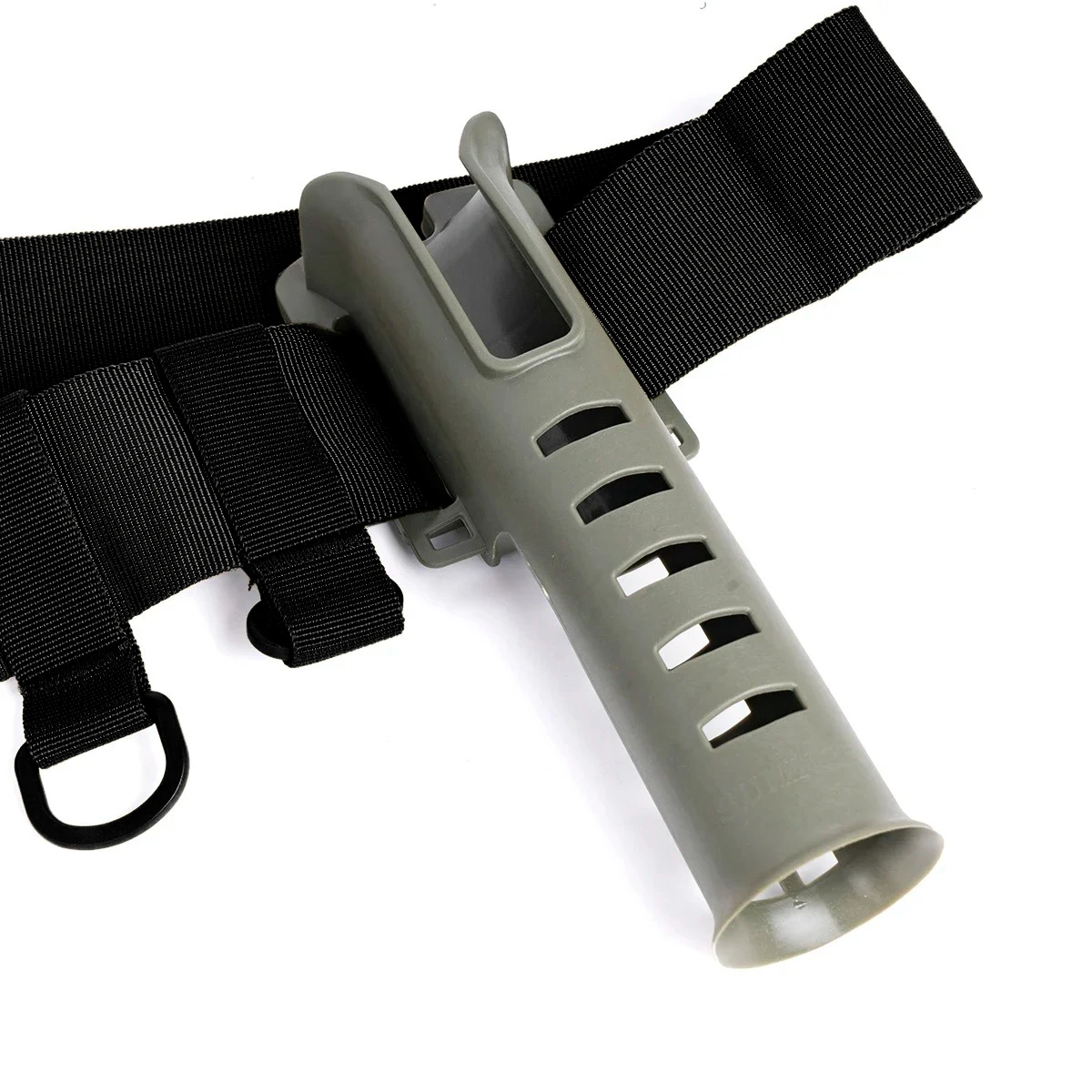 Cinturón de soporte de vientre para caña de pescar, soporte de poste de pie, cinturón de cintura ajustable para pesca - imagen 5