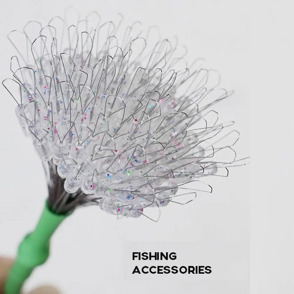 Accesorios para aparejos de línea, flotador de pesca, flotador transparente, frijol espacial, silicona suave, frijoles antienvuelto de alta concentricidad - imagen 5