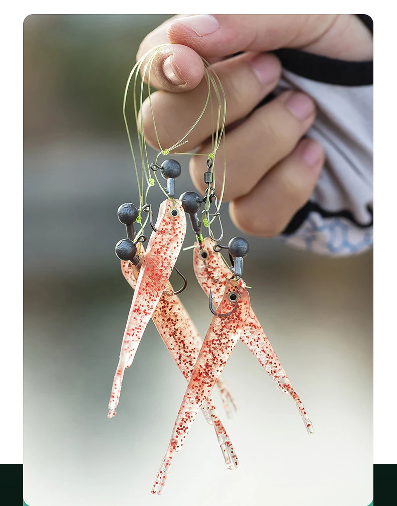 Cebo de 55cm, señuelo suave, juego de cebo de Pesca, Jig Head Wobbler, pez de Metal, lubina, Leurre, aparejos de natación, cebo fundido, pesca en hielo en invierno - imagen 2