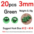 Green 3o0 20pcs