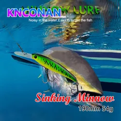 Swimbait Wobbler hundimiento para lubina agua salada