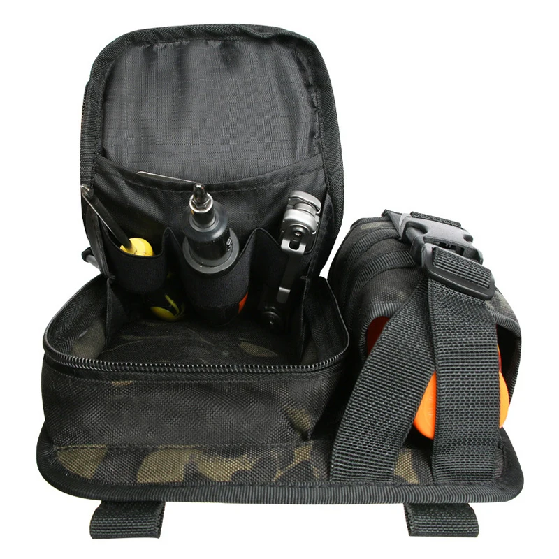 Riñonera táctica Molle para pesca, funda para botella, bolsas de pecho todo en uno, bolsa de escalada para senderismo al aire libre, riñonera de almacenamiento para caza - imagen 5