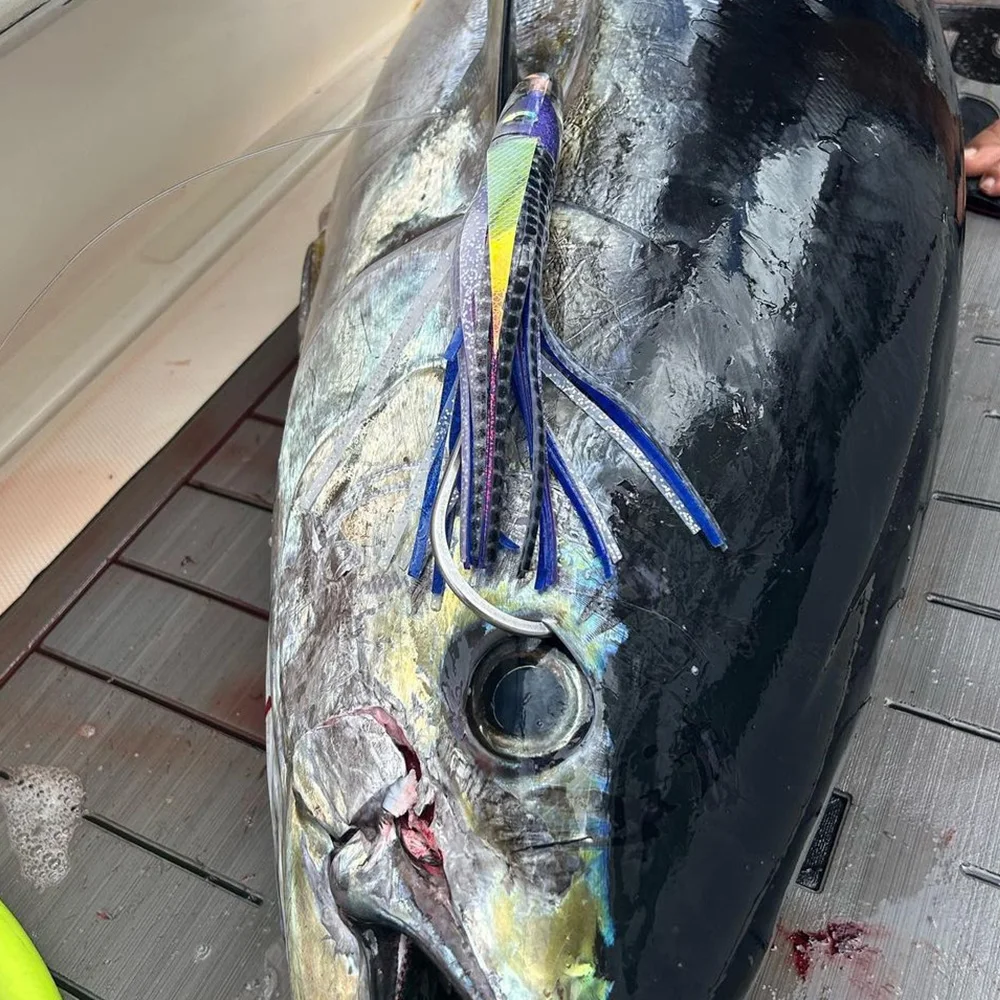 Señuelos Wahoo de 22cm y 85g, cebo de atún para pesca en barco de aguas profundas, pulpo, señuelos de curricán de agua salada para Mahi Marlin, aparejos de pesca de gran juego - imagen 3