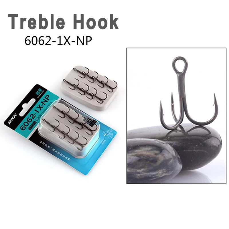 Anzuelo Triple BKK 1X-NP – Resistente a la Corrosión