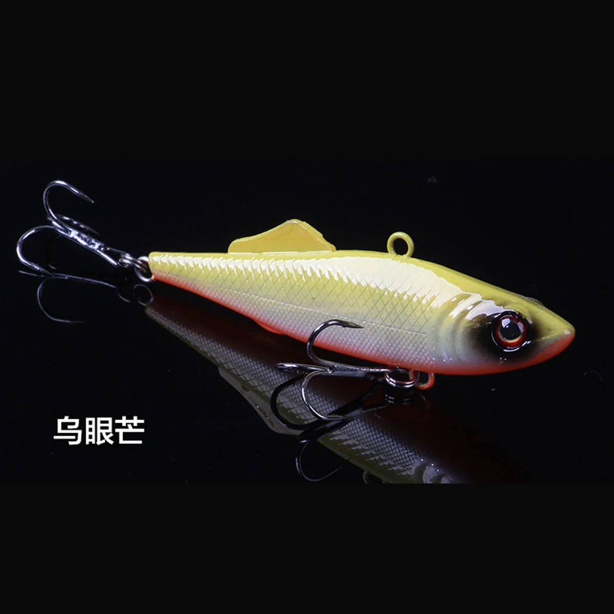 1 señuelo de pesca de invierno VIB cuchara cebo 66mm 16g duro Crankbait Wobbler Isca Artificial Peche Salmo para pesca kalikana