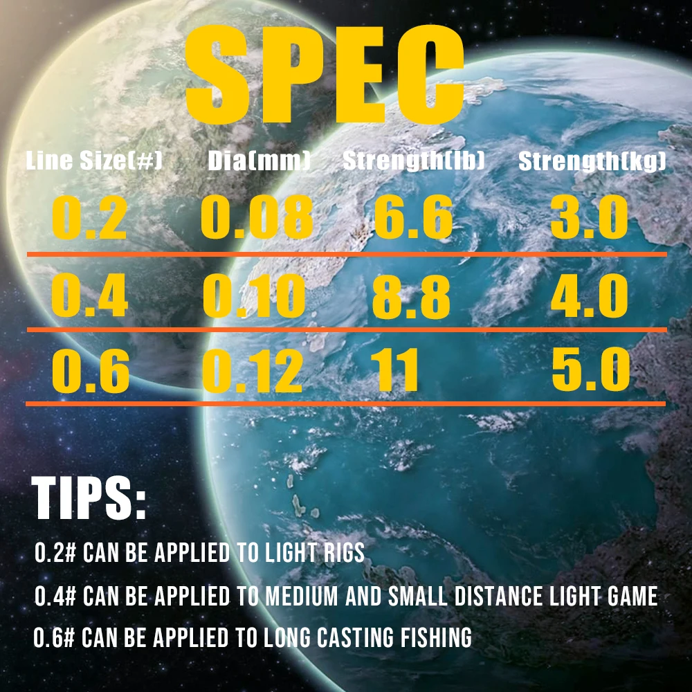 B & U-micro líneas de pesca de 150m, pesca de fundición larga de agua salada, 4 hebras trenzadas de PE, monofilamento japonés, conjunto de sedal líder - imagen 2