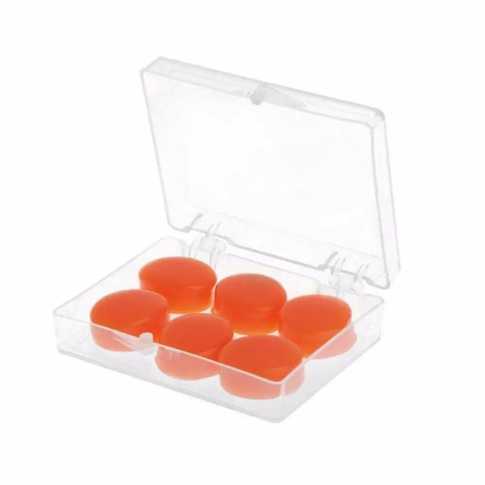 Orejeras protectoras de silicona blanda para nadar, suministros para deportes acuáticos, tapones para los oídos, 6 piezas - imagen 5