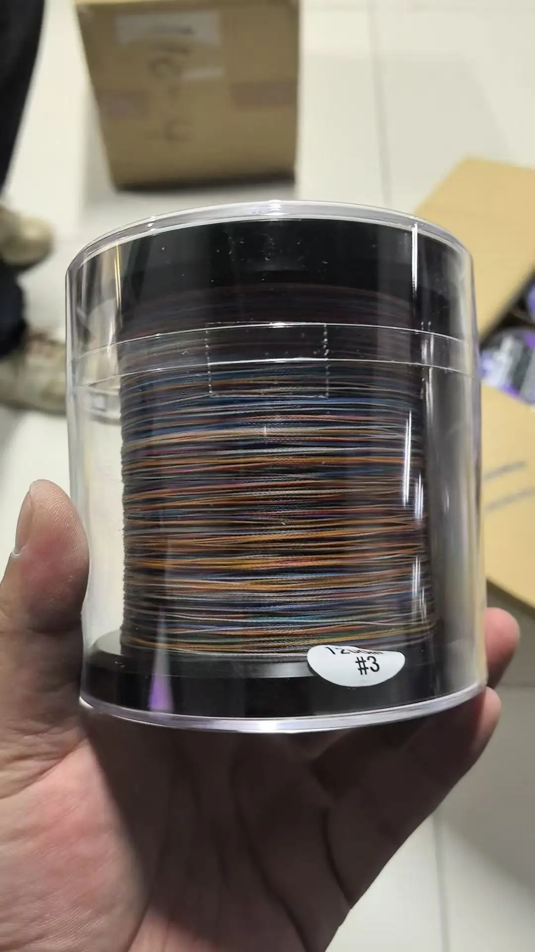 Nuevo Sunline Amazer Slow Pitch Jerk Ultimate PE Jigging Line 4 hebras trenzadas Multi colores Ocean Jigger línea de pesca 1200m - imagen 3