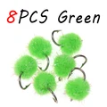 B 8PCS Green