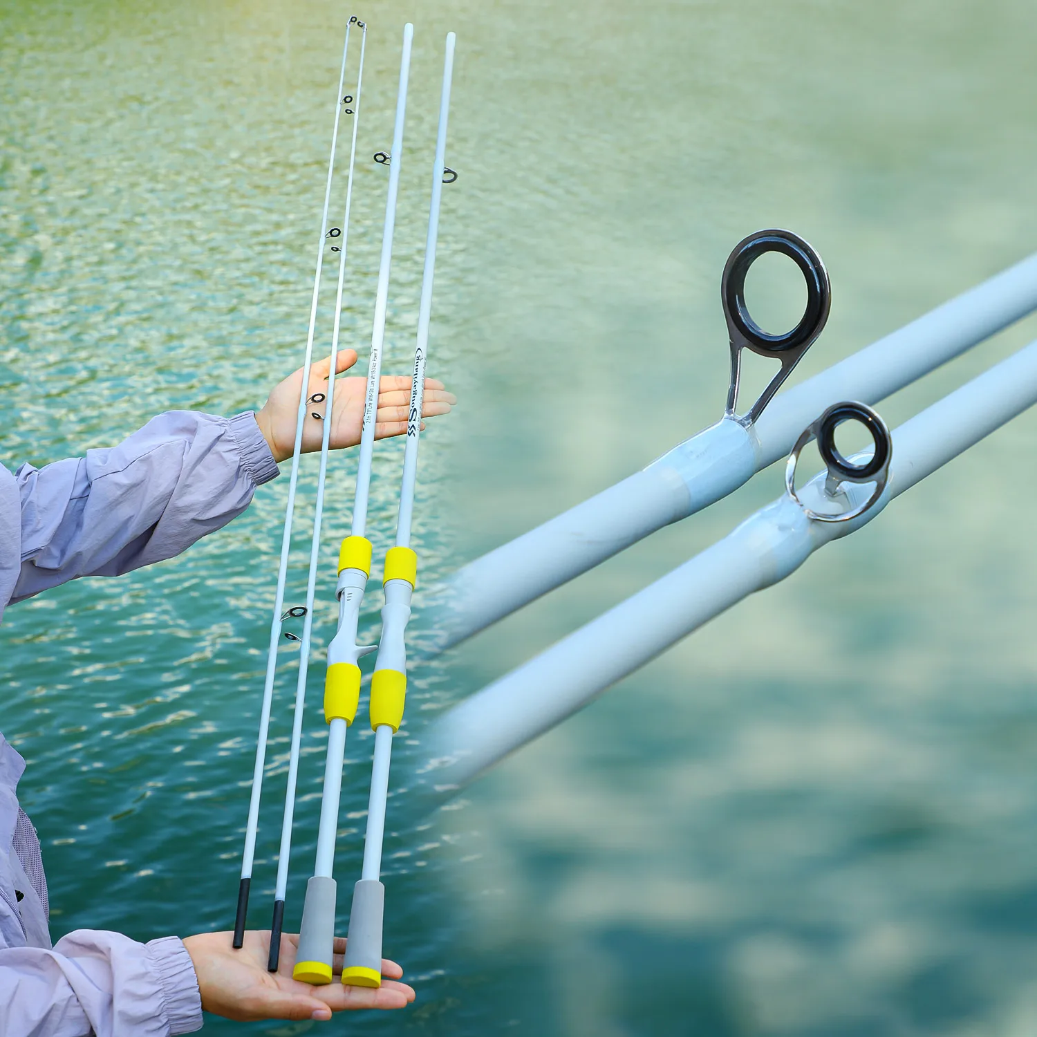 Sougayilang caña spinning carbono para lubina y trucha - imagen 4