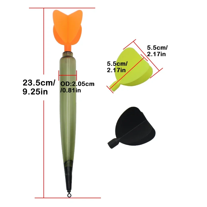 Kit de accesorios de pesca de carpa, flotador marcador, todo para pesca de carpa, herramienta de aparejo de pelo, alimentador de método grueso, herramienta de aparejos de pesca - imagen 3