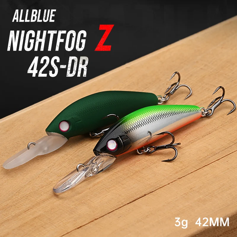 ALLBLUE NightFog Z 42S - Cebos de hundimiento para pesca en agua dulce