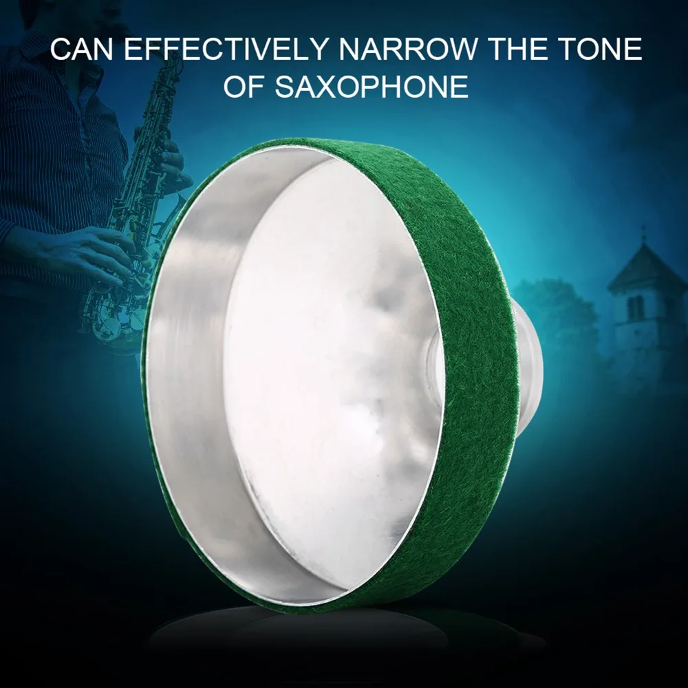 ​ Silenciador de saxofón tenor de aleación de aluminio ​ ​ Peso ligero ​ ​ Reducción de ruido ​ Saxofón ​   Albaricoque/Verde ​ Amortiguador de sonido ​ - imagen 4