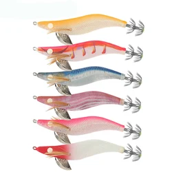 Anzuelo de calamar luminoso, señuelo de pesca Artificial, sepia, Egi, 3,0, 15g