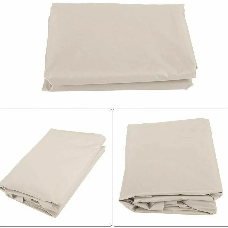 Juego de fundas de dosel para asiento columpio de repuesto, cojín para hamaca para silla de jardín, funda para silla con dosel de 3 plazas (marco no incluido) - imagen 5