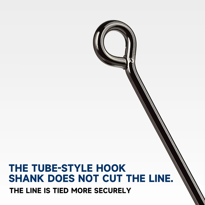 Supercontinente 1 # -4/0 gancho de púas anzuelo de pesca anillo grande anzuelos individuales aparejos anzuelos de gusano con anillo de ojos grandes 10 Uds - imagen 5