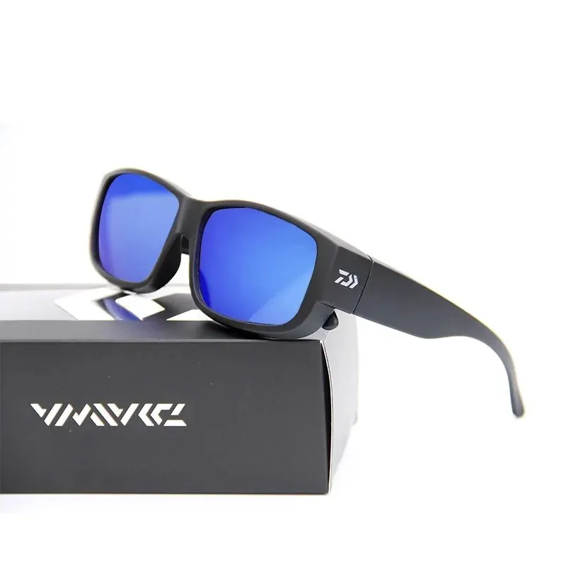DAIWA-gafas polarizadas originales para pesca, lentes de sol para deportes al aire libre, protección UV, luz azul, visión clara, ciclismo y senderismo - imagen 2
