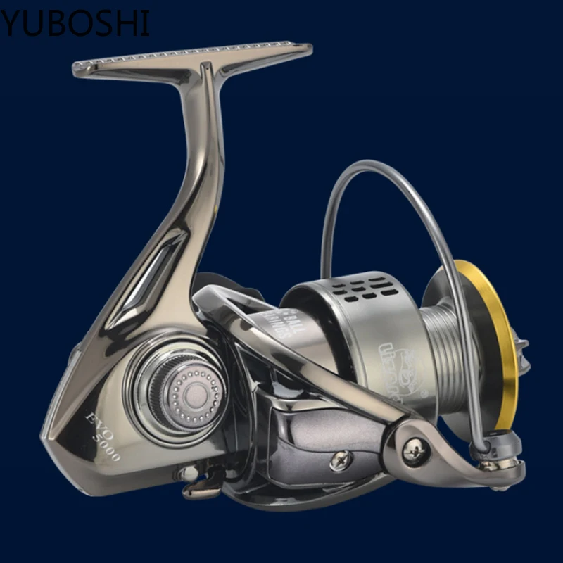 Carrete de Pesca giratorio para agua salada, rueda de arrastre máximo de 7kg, 2023: 1 EVA, novedad de 5,0 - imagen 5