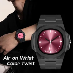 Reloj deportivo digital minimalista a prueba de lluvia para jóvenes