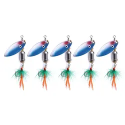 6,5 cm 7,4g cuchara de trucha Señuelos de pesca cebo giratorio Wobblers Jig Señuelos pesca isca lentejuelas artificiales cebos duros para pesca de carpa