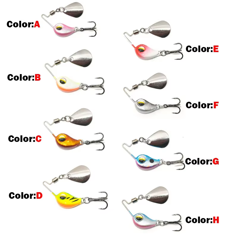 VIB Micro Señuelo Metal Spinner – Cuchara giratoria - imagen 5