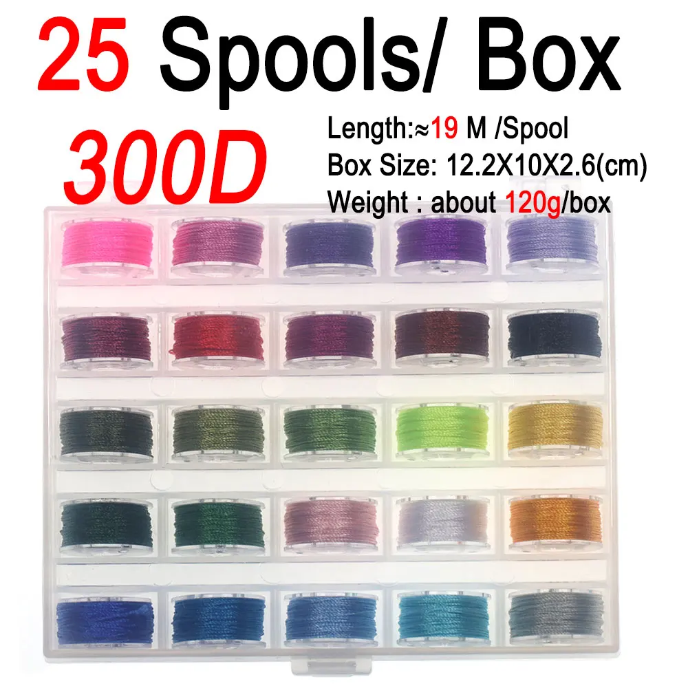 25 Spools Per Box