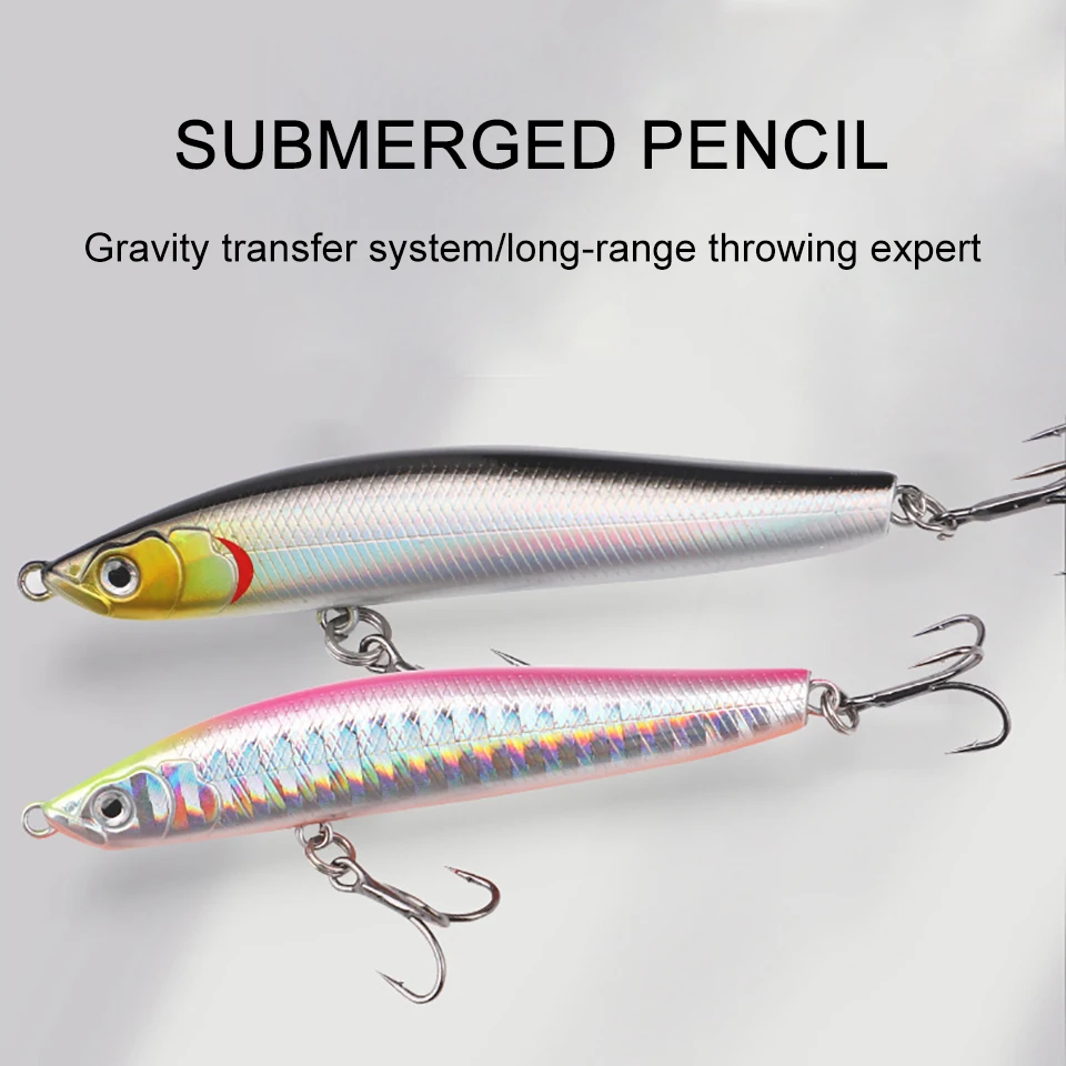 WALK FISH-señuelo de Pesca Artificial, cebo de lápiz que se hunde, 8g, 11g, 15g, fundición, Jigging, orilla, Topmouth, Culter, 1 piezas - imagen 5